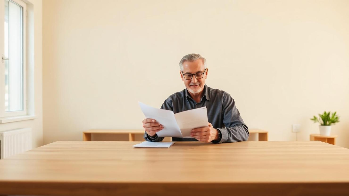 Bewindvoerder bespreekt de financiën met een inwoner van Arnhem aan tafel